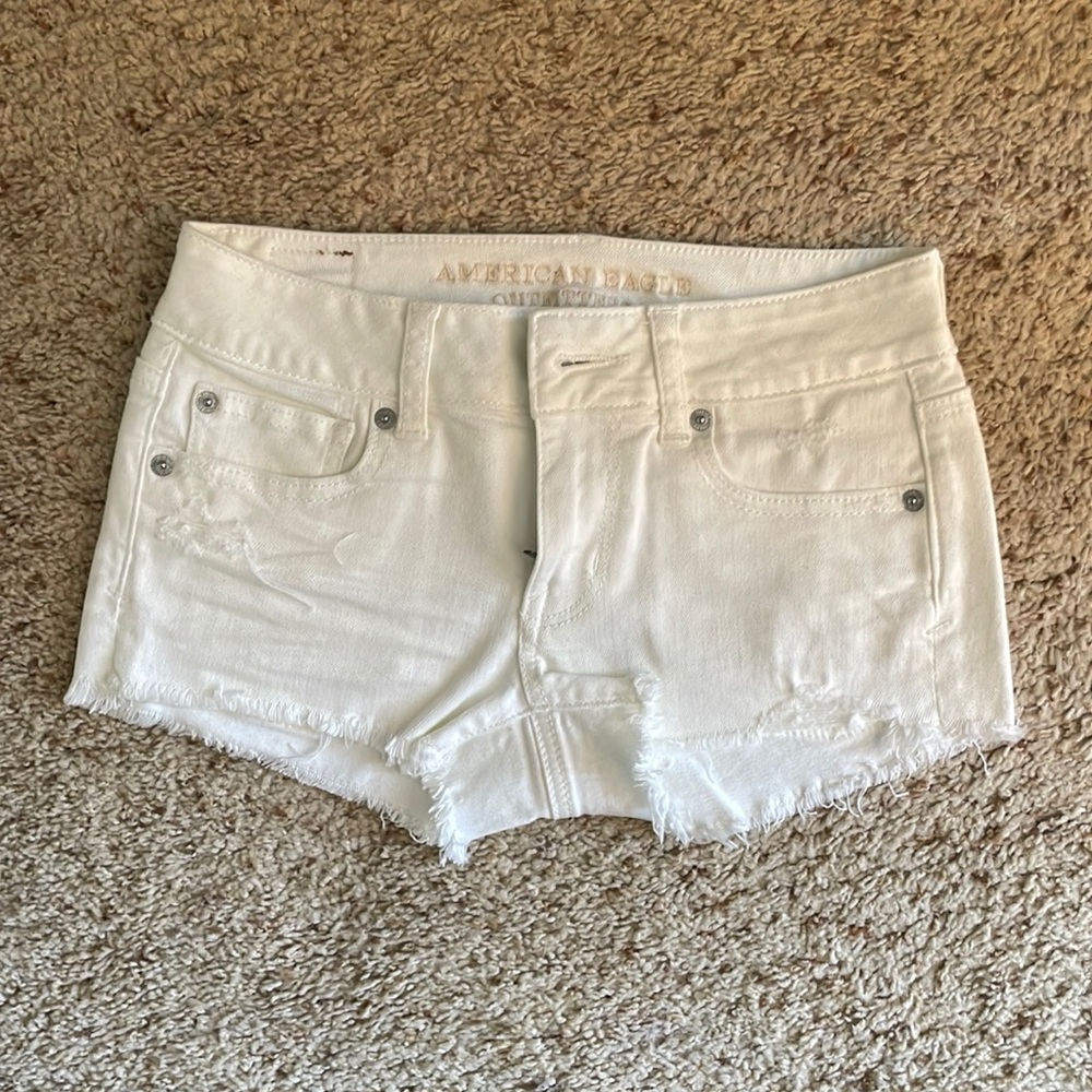 American eagle shortie shorts